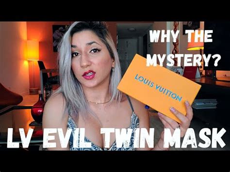 Louis Vuitton ‘Evil Twin’ Canvas Facemask Unboxing 